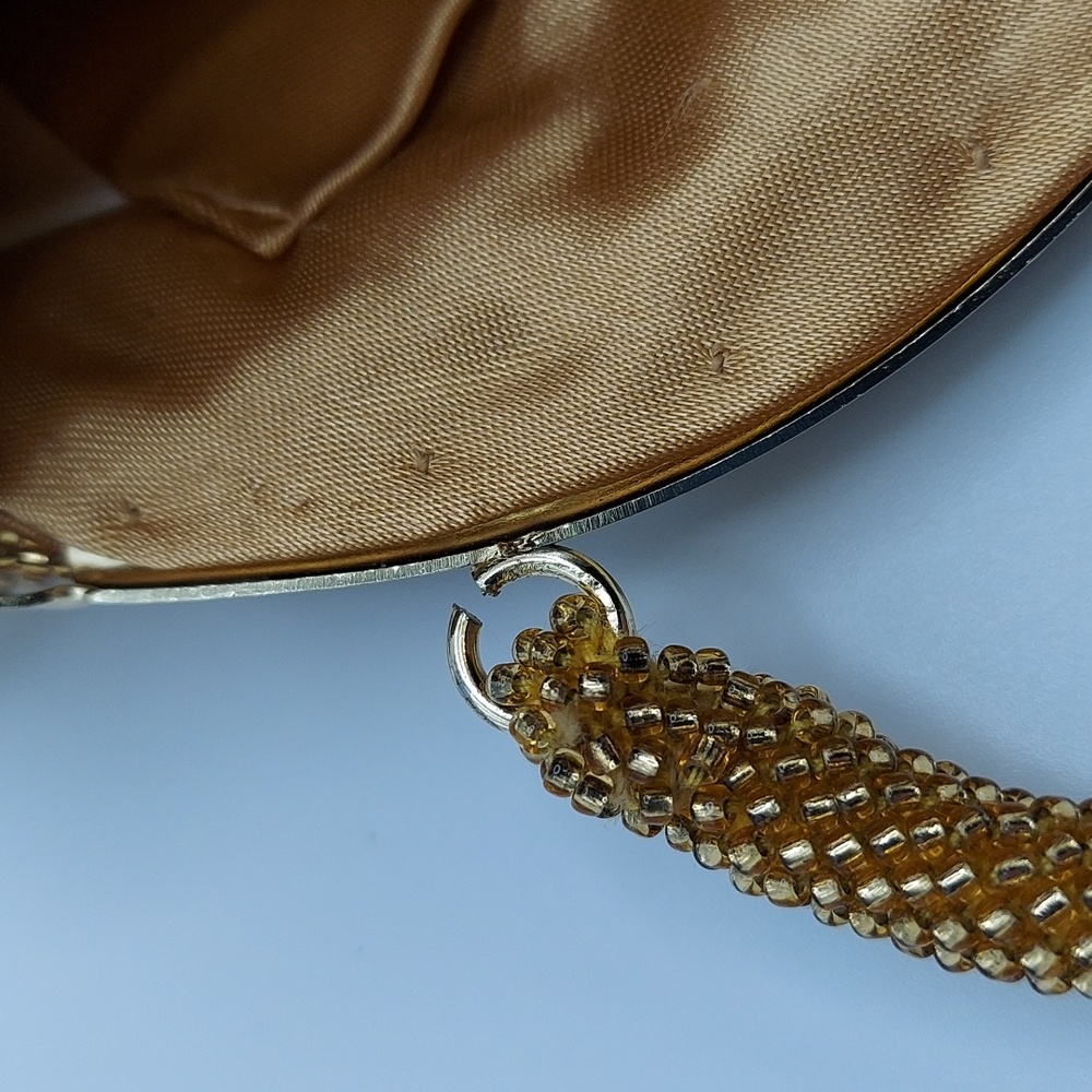 Cache Elegant Gold Beaded Women's Bag, See Photos for sz & wear. - Picture 8 of 13